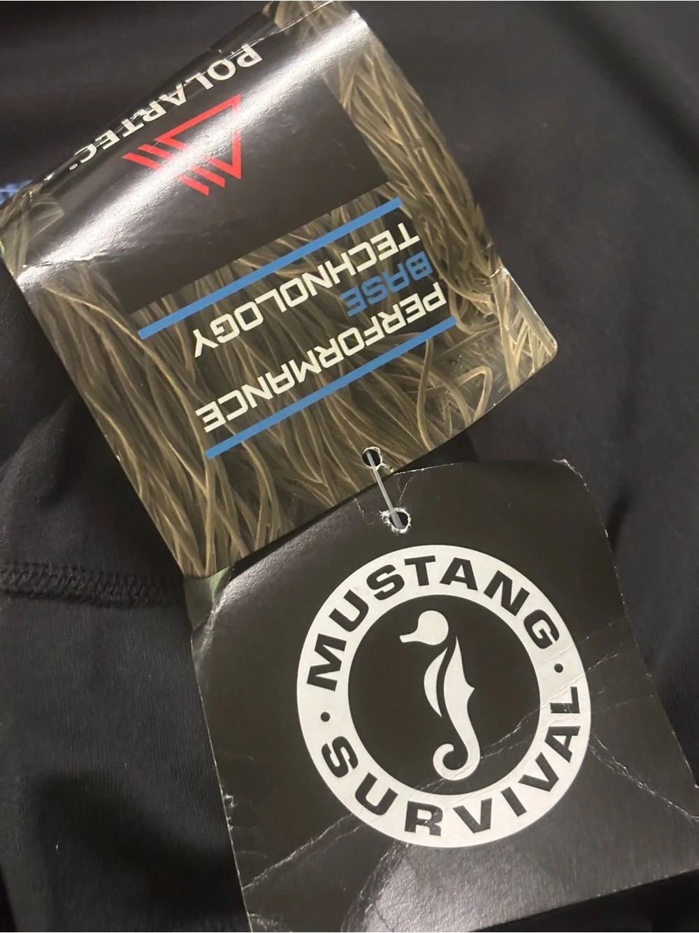Mustang Survival MIDWEIGHT BASE LAYER TOP Size Large Regular NWTS